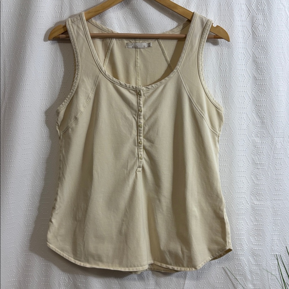 Prana Cream Thistle Tank Top - Picture 2 of 5